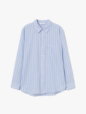 Camisa Listrada de Algodão