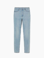 Calça Jeans Slim High Ankle