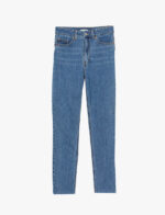 Calça Jeans Slim High Ankle