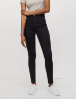 Calça Jeans Slim High Ankle