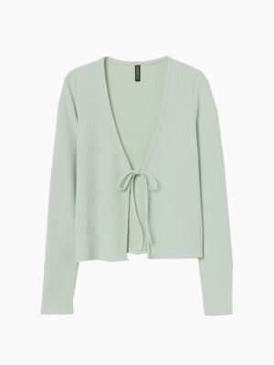 Cardigan Canelado